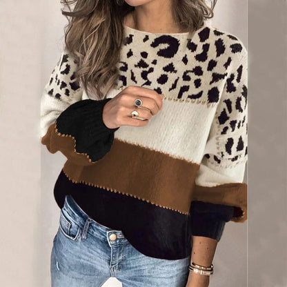 JERSEY ALGODÓN - ESTILO LEOPARDO