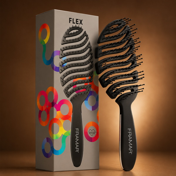 Flex Detangling Vent Brush for Curly Hair