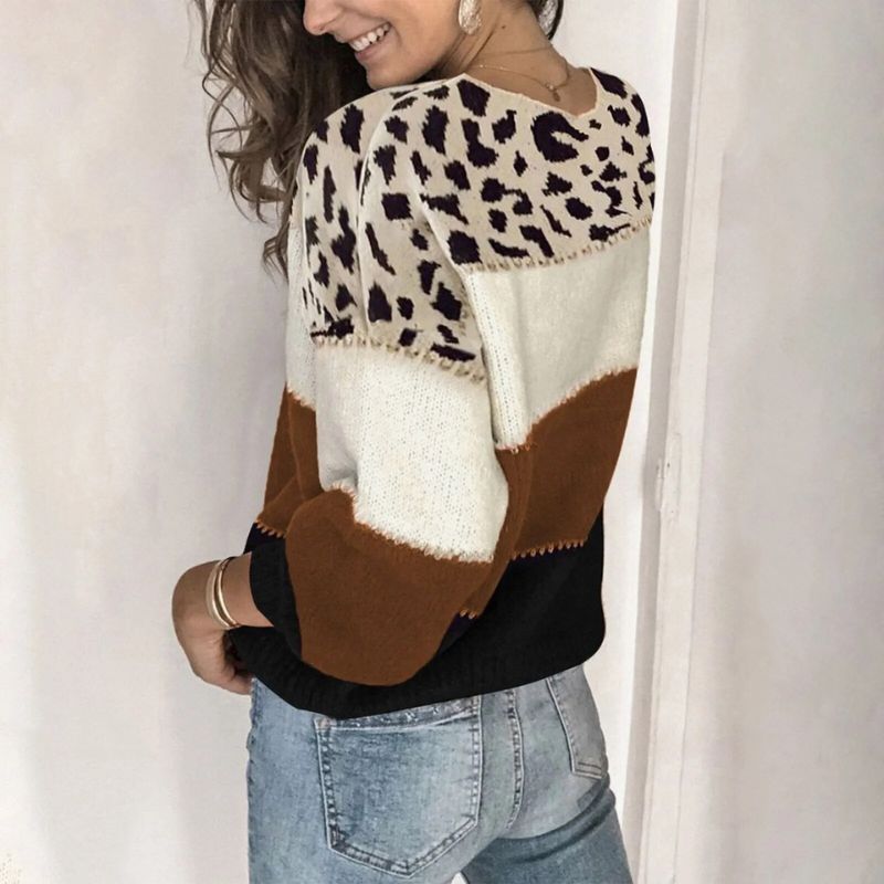 JERSEY ALGODÓN - ESTILO LEOPARDO