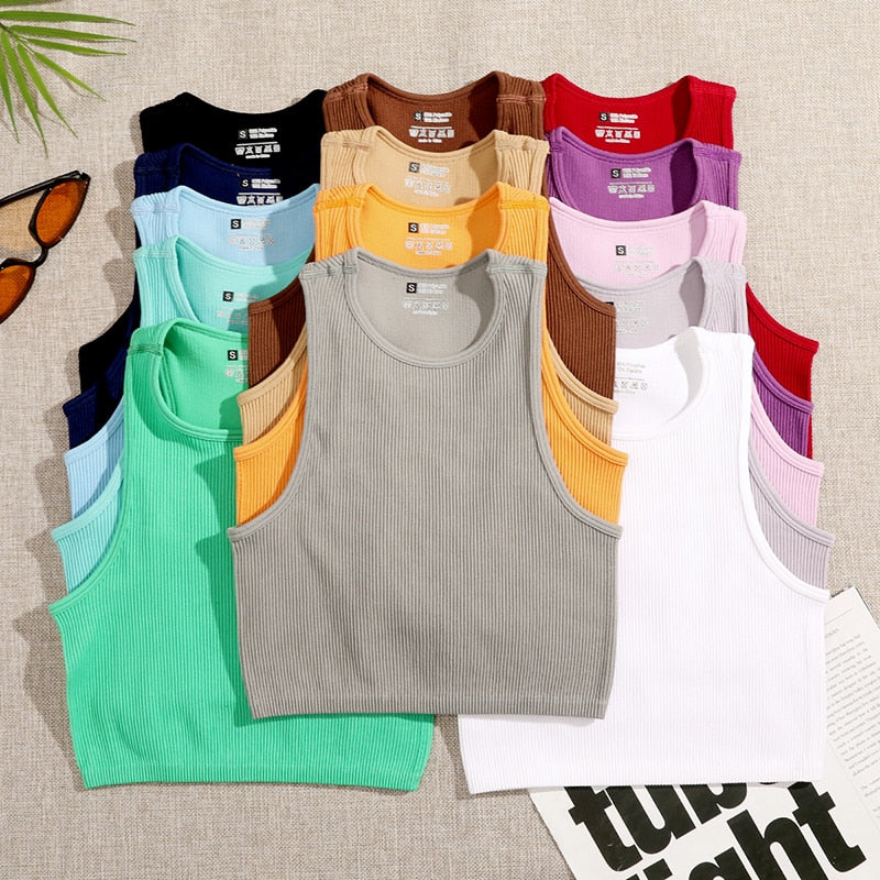 Top - Basic Crop Top Colors