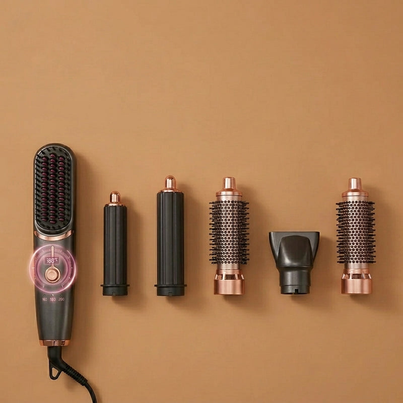 2 in 1 Wireless Hair Straightener & Curler