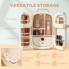 12L Portable Skincare Mini Fridge