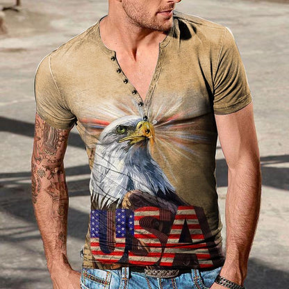 Camiseta de hombre American Flag