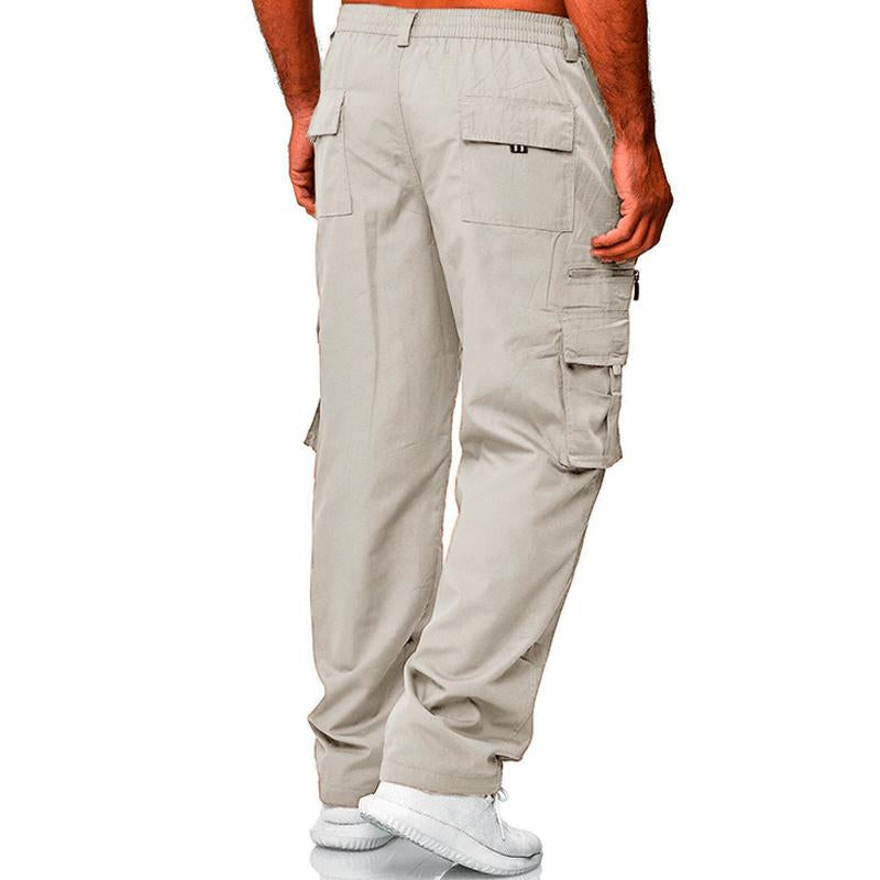 Men's Casual Multi-Pocket Cargo Pants 21628128Y