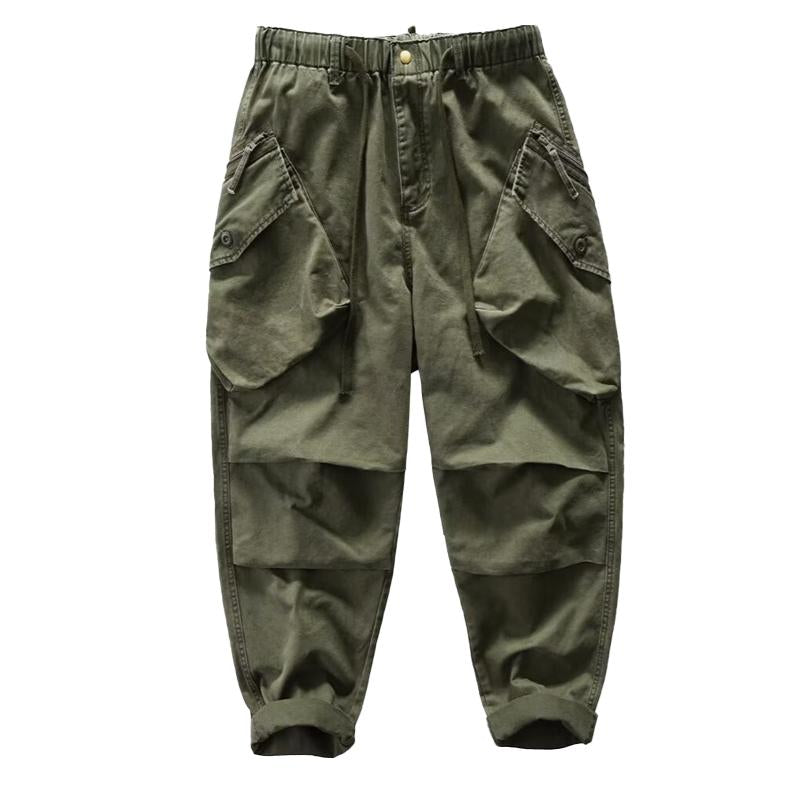 Men's Casual Multi-Pocket Cargo Pants 25573247Y