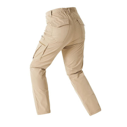 Men's Outdoor Waterproof Solid Color Multi-Pocket Cargo Pants 58336390Y