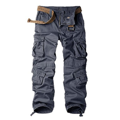 OUTDOOR MULTI-POCKET LOOSE CARGO PANTS (WITHOUT BELT)