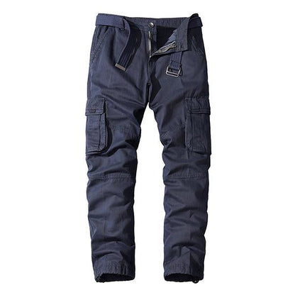 CASUAL STRAIGHT MULTI-POCKET CARGO PANTS 05518675M (BELT EXCLUDED)