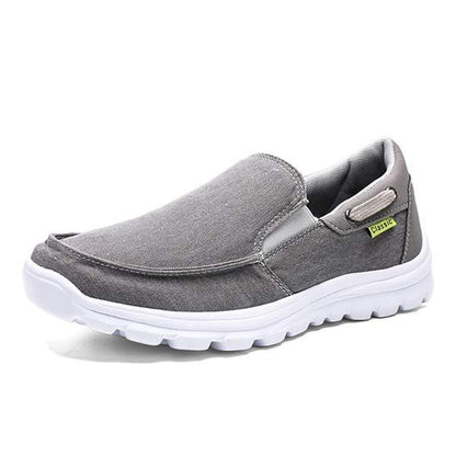 ZAPATOS CASUAL SLIP-ON DE LONA PARA HOMBRE