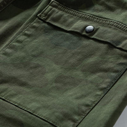 Men's Casual Outdoor Multi-Pocket Loose Cargo Pants 65631159M