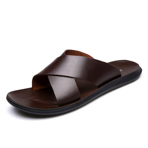 SANDALIAS LIGERAS DE PIEL PARA HOMBRE