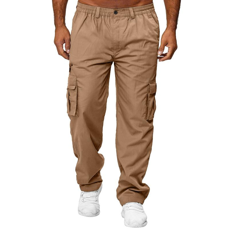 Men's Casual Multi-Pocket Cargo Pants 21628128Y