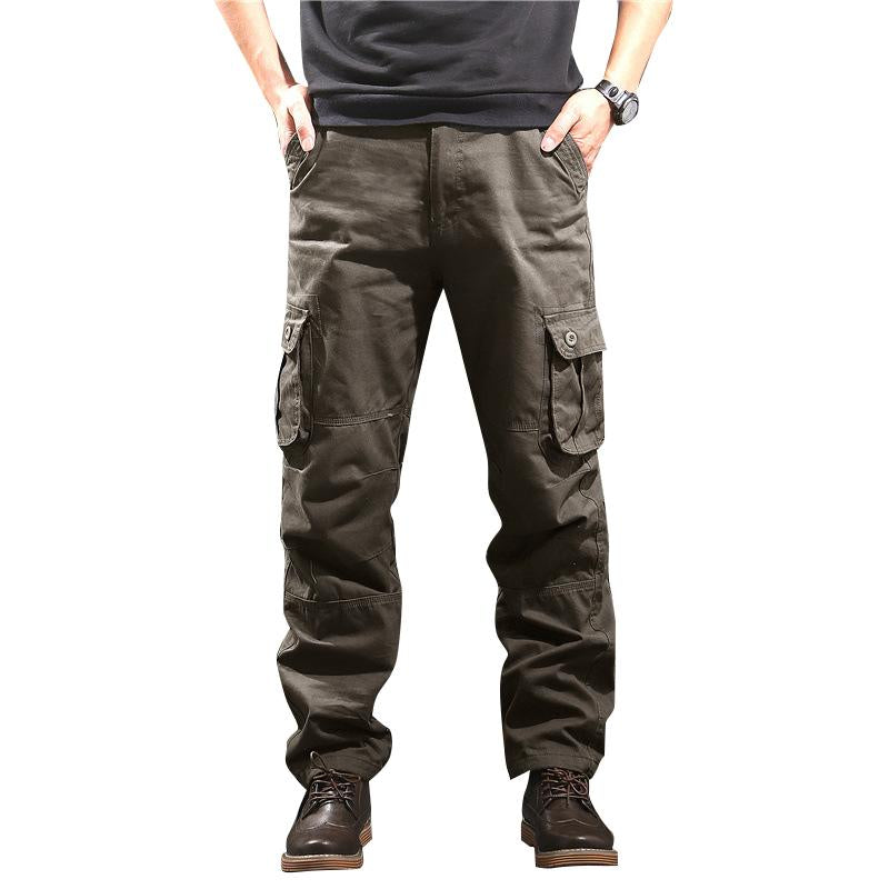 Men's Casual Loose Multi-Pocket Cargo Pants 52807431Y