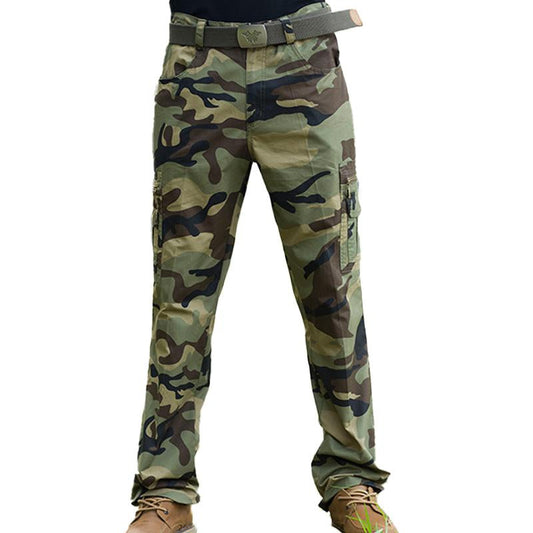 Men's Outdoor Casual Camouflage Cargo Pants 07477944Y