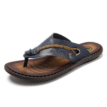 CHANCLAS PIEL CASUAL PARA HOMBRE