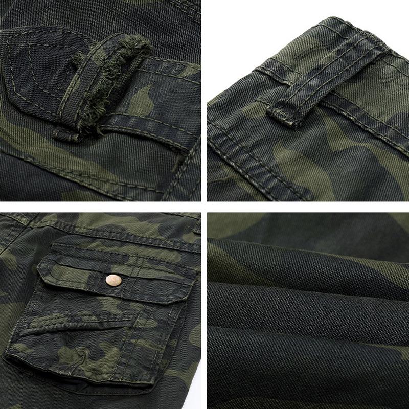 Men's Camouflage Cargo Pants 88443282Y