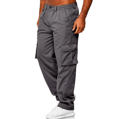 Men's Casual Multi-Pocket Cargo Pants 21628128Y