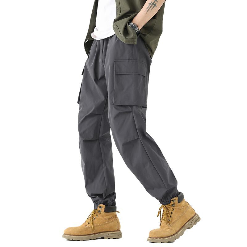 Men's Casual Outdoor Multi-Pocket Waterproof Cargo Pants 29673374M