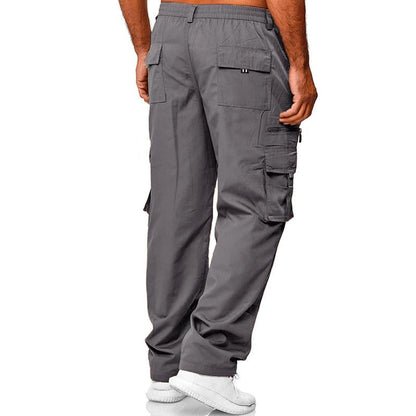 Men's Casual Multi-Pocket Cargo Pants 21628128Y