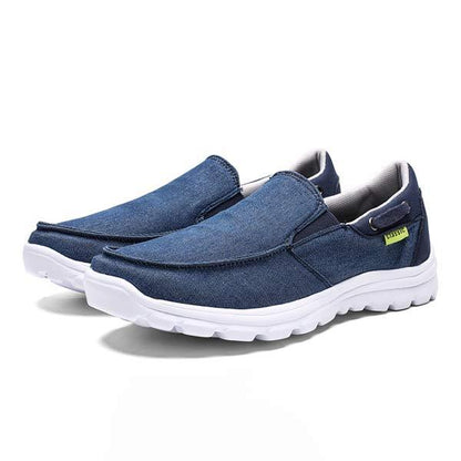 ZAPATOS CASUAL SLIP-ON DE LONA PARA HOMBRE