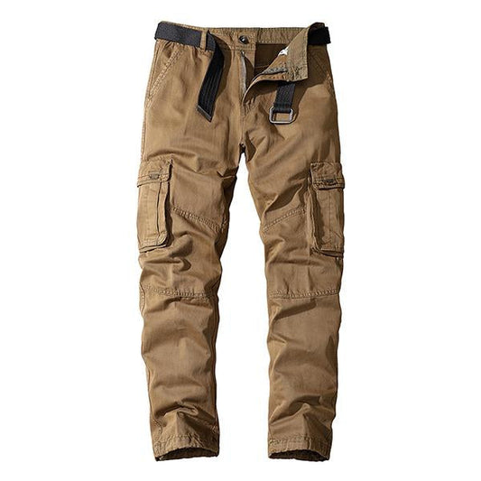 CASUAL STRAIGHT MULTI-POCKET CARGO PANTS 05518675M (BELT EXCLUDED)