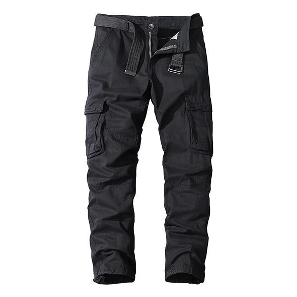 CASUAL STRAIGHT MULTI-POCKET CARGO PANTS 05518675M (BELT EXCLUDED)