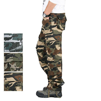 Men's Camouflage Cargo Pants 92568503TO