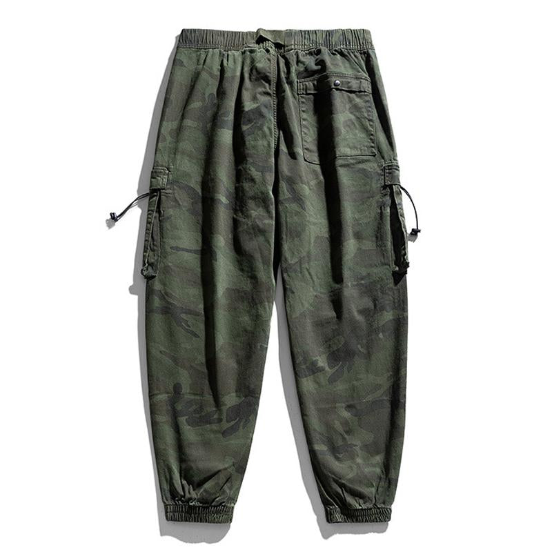 Men's Casual Outdoor Multi-Pocket Loose Cargo Pants 65631159M