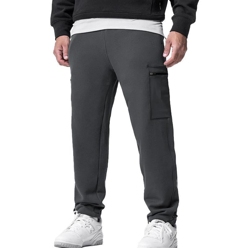 Men's Casual Sports Multi-Pocket Drawstring Pants 59152817Y