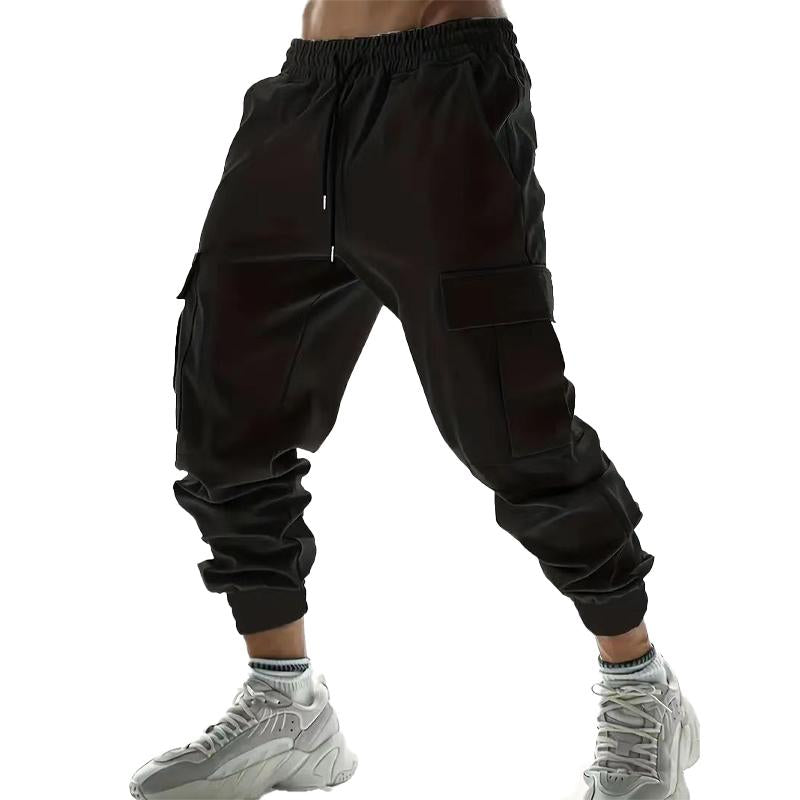 Men's Casual Sport Multi-Pocket Cargo Pants 20899044Y