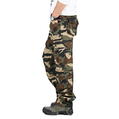 Men's Camouflage Cargo Pants 92568503TO