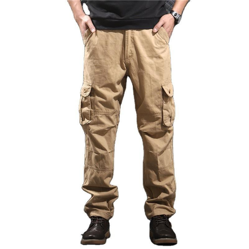 Men's Casual Loose Multi-Pocket Cargo Pants 52807431Y