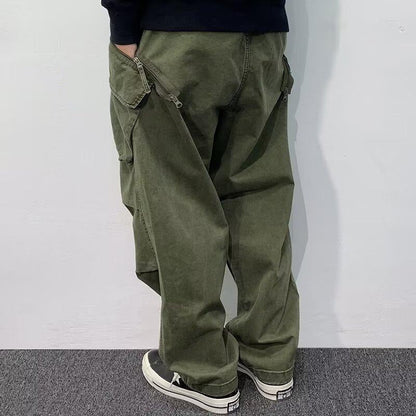 Men's Casual Multi-Pocket Cargo Pants 25573247Y