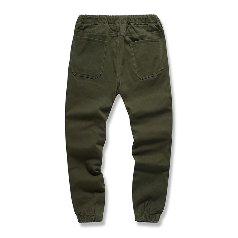 Men's Sports Casual Solid Color Cargo Pants 05205222Y