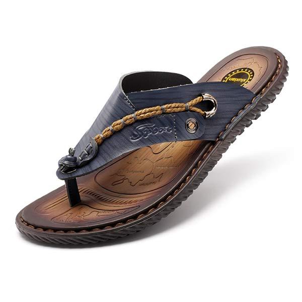 CHANCLAS PIEL CASUAL PARA HOMBRE