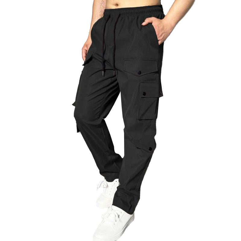 Men's Casual Breathable Multi-pocket Cargo Pants 60054162M