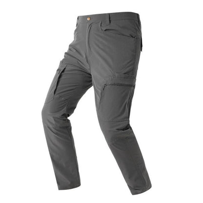 Men's Outdoor Waterproof Solid Color Multi-Pocket Cargo Pants 58336390Y