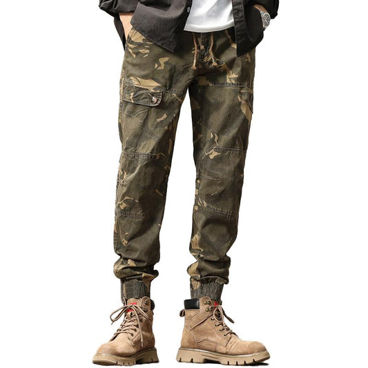 Men's Camo Multi-Pocket Casual Cargo Pants 34818864Z